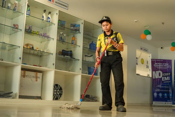 Showroom and Vehicle Cleaning